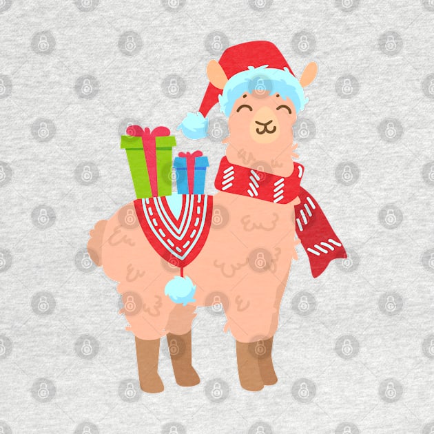 Christmas Llama 1 by holidaystore